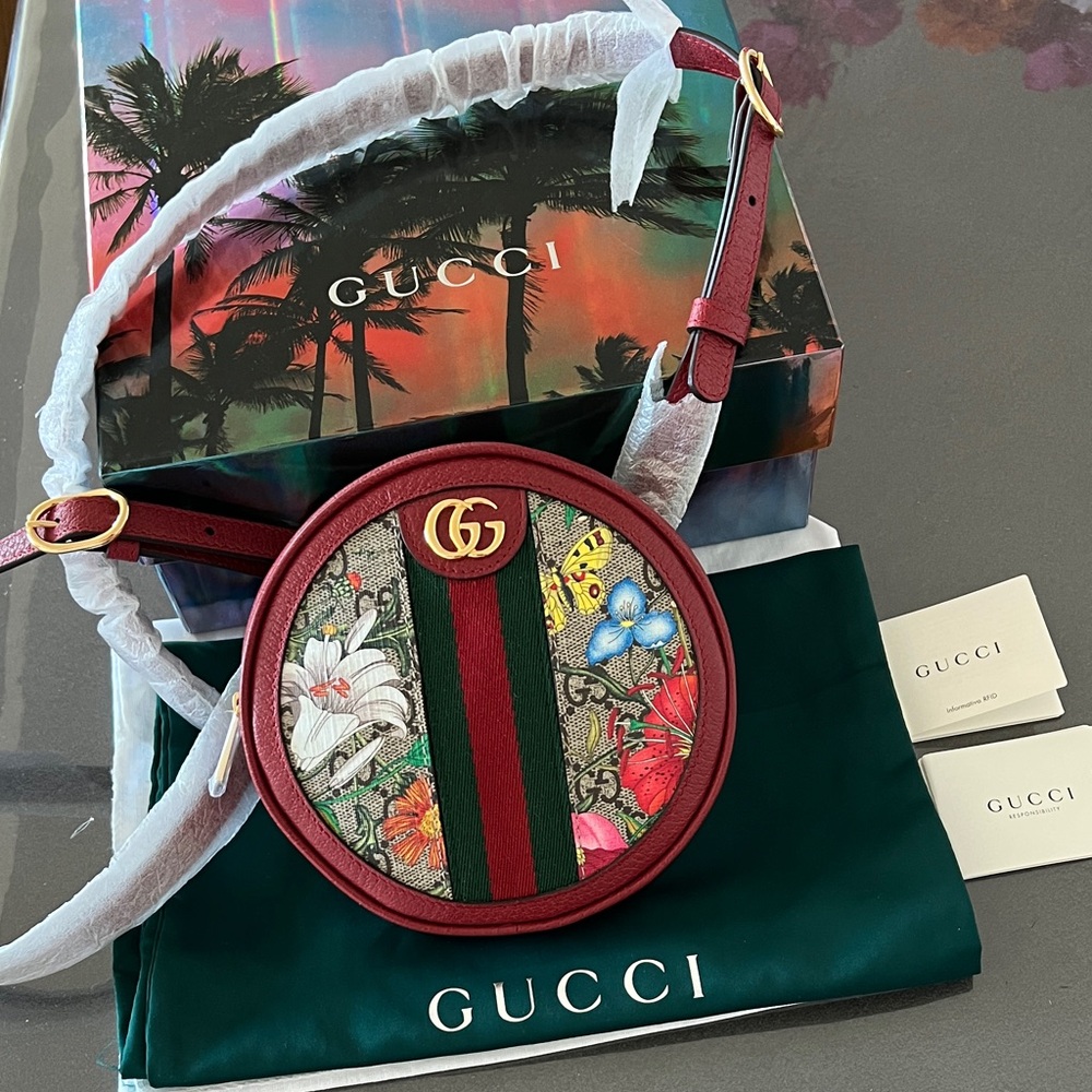 Gucci Ophidia Mini Backpack Authentic - Picture 2 of 15